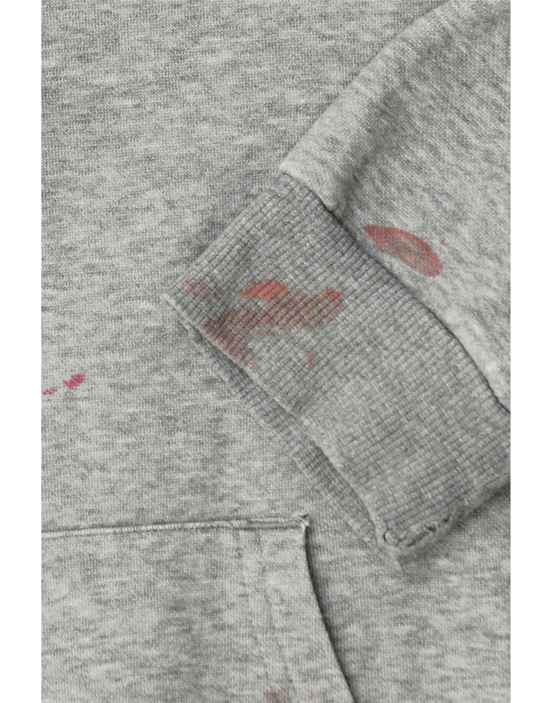 PUMA Mens Graphic Hoodie Jumper Large Grey Cotton Vintage Puma and Second-Hand Puma from Messina Hembry 