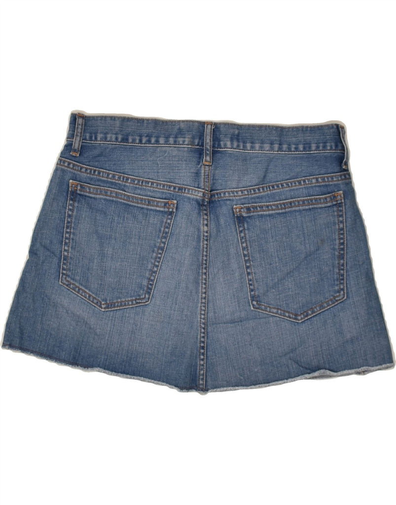 GAP Womens Denim Skirt US 10 Large W32 Blue Cotton | Vintage Gap | Thrift | Second-Hand Gap | Used Clothing | Messina Hembry 