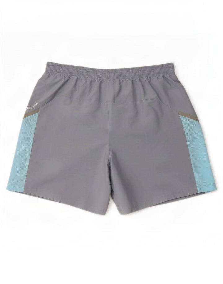 Under Armour Mens Sport Shorts XL Grey Colourblock Polyester