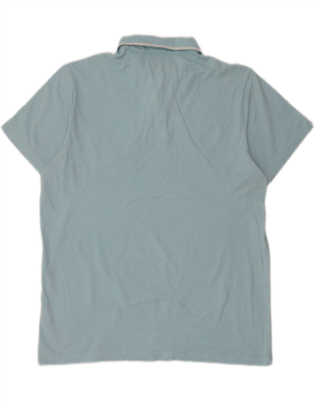 Penguin Mens Polo Shirt XL Blue Cotton