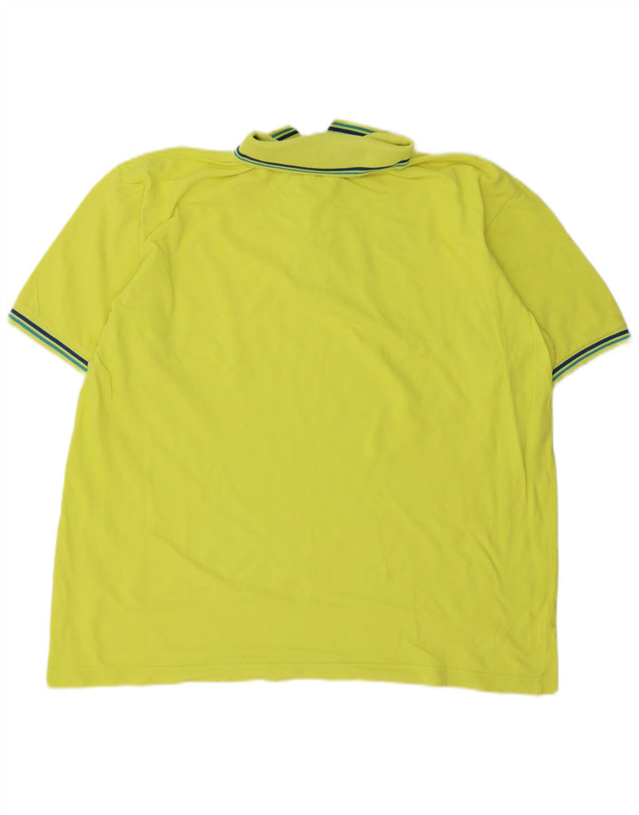 Kappa Mens Polo Shirt 2XL Green Cotton