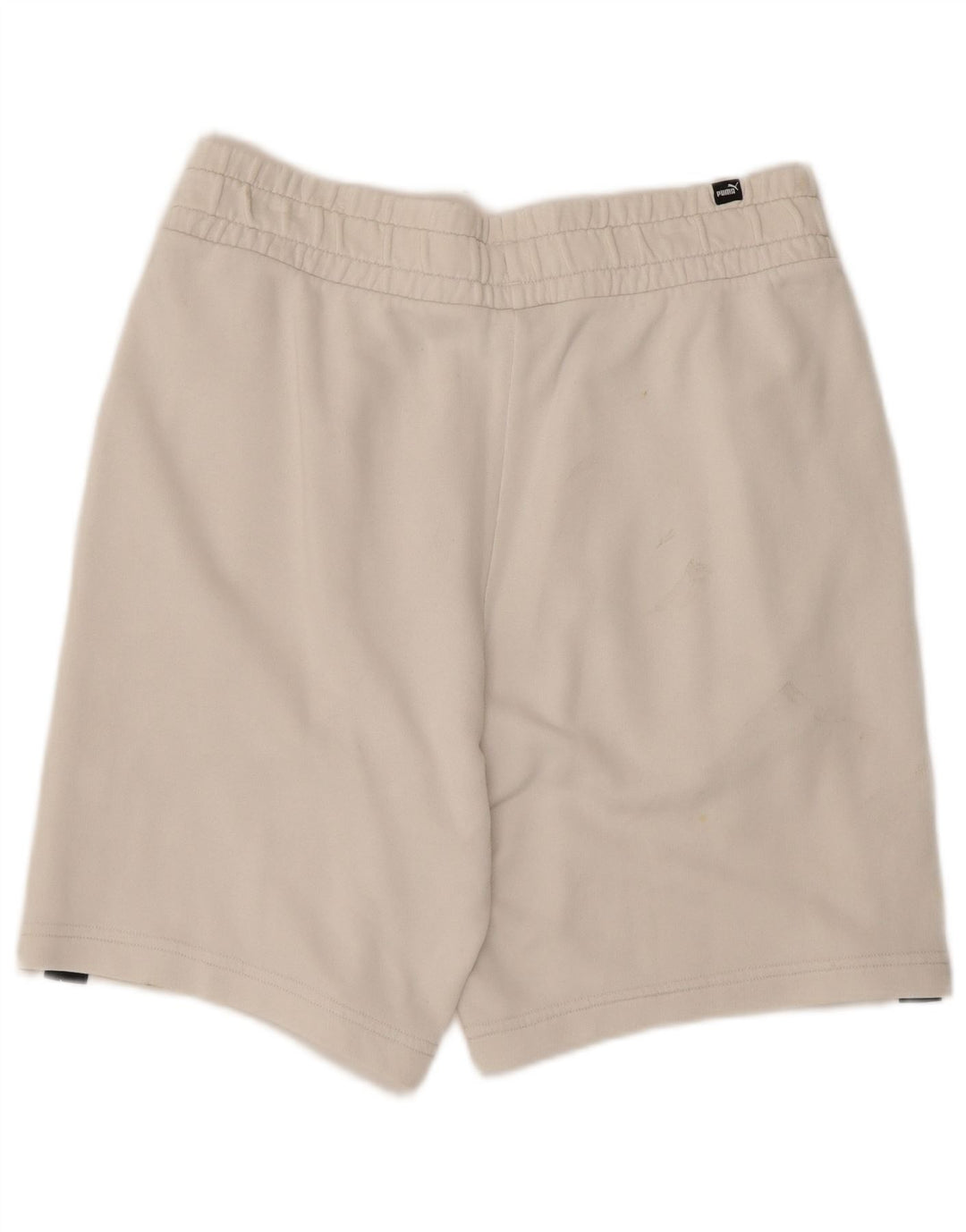 Puma Mens Graphic Sport Shorts Large  White Cotton