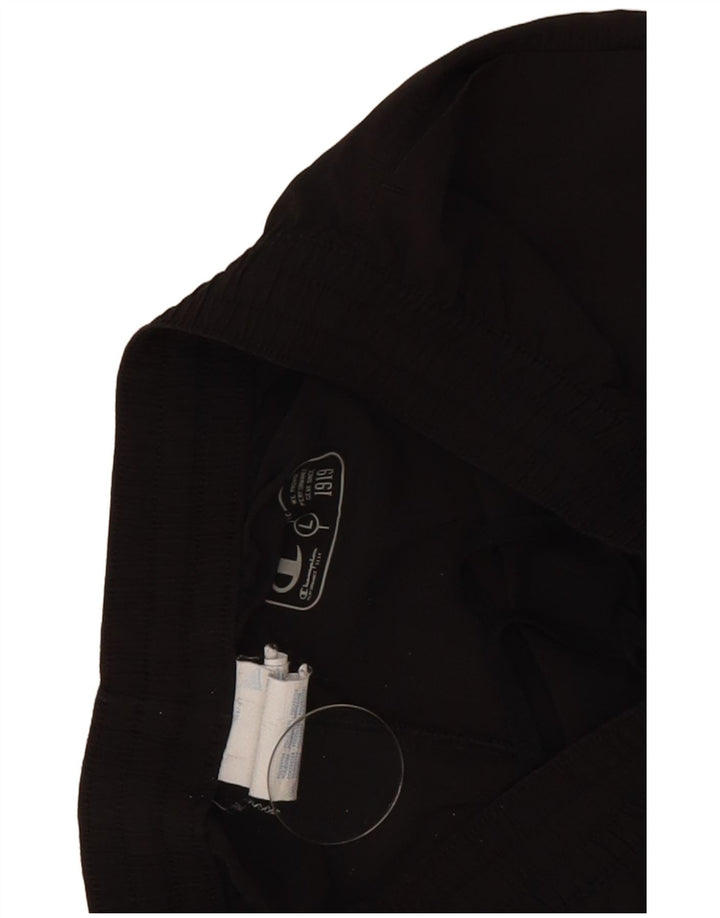 Champion Mens Sport Shorts Large Black Polyester