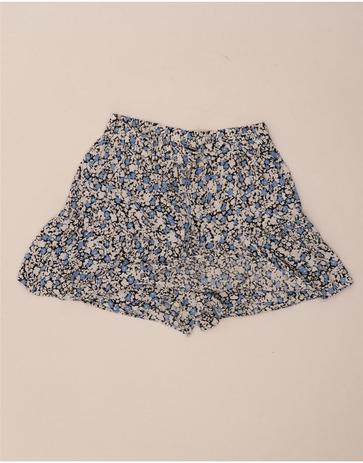 Zara Womens Hot Pants Small W26 Multicoloured Floral Viscose