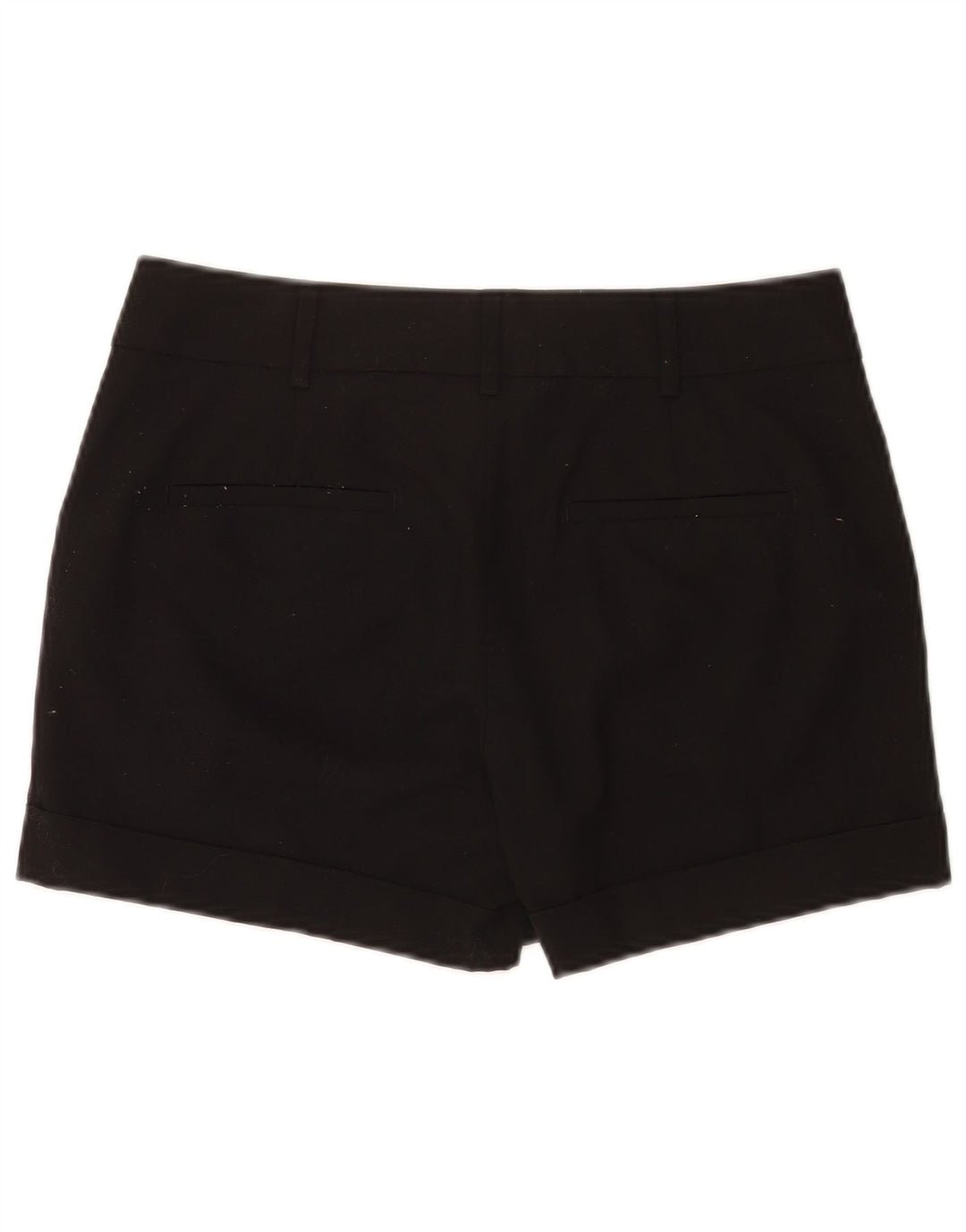 Zara Womens Chino Shorts Medium W28 Black Polyester