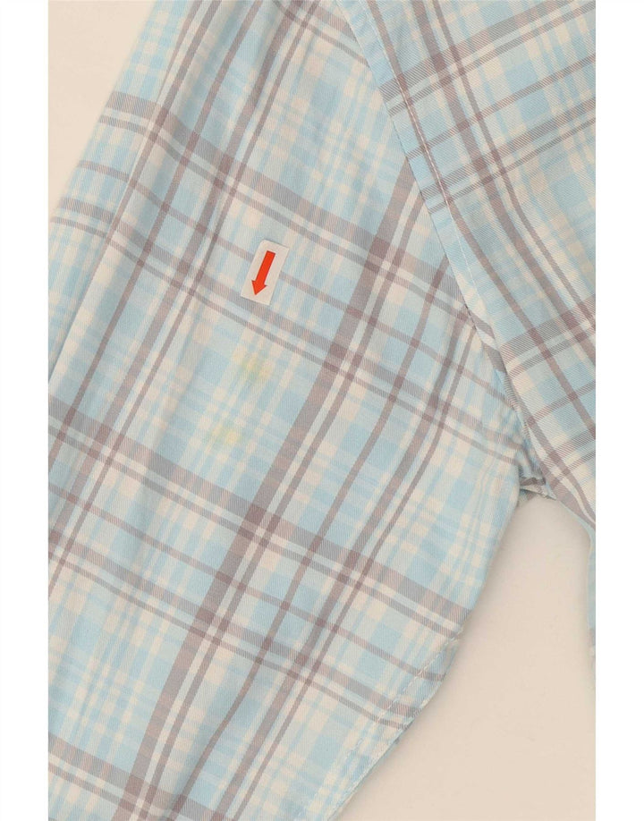 Gant Mens Shirt Size 36/38 15 1/2 Medium Blue Check