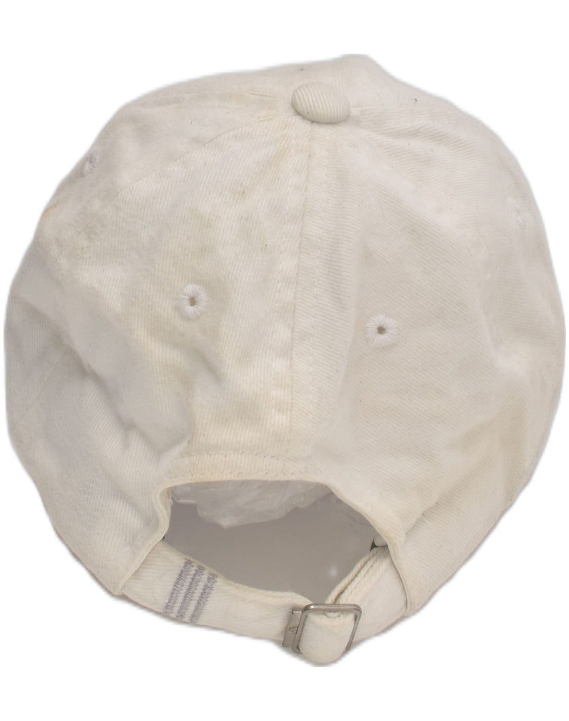 ADIDAS Mens Baseball Cap One Size Off White Cotton | Vintage Adidas | Thrift | Second-Hand Adidas | Used Clothing | Messina Hembry 