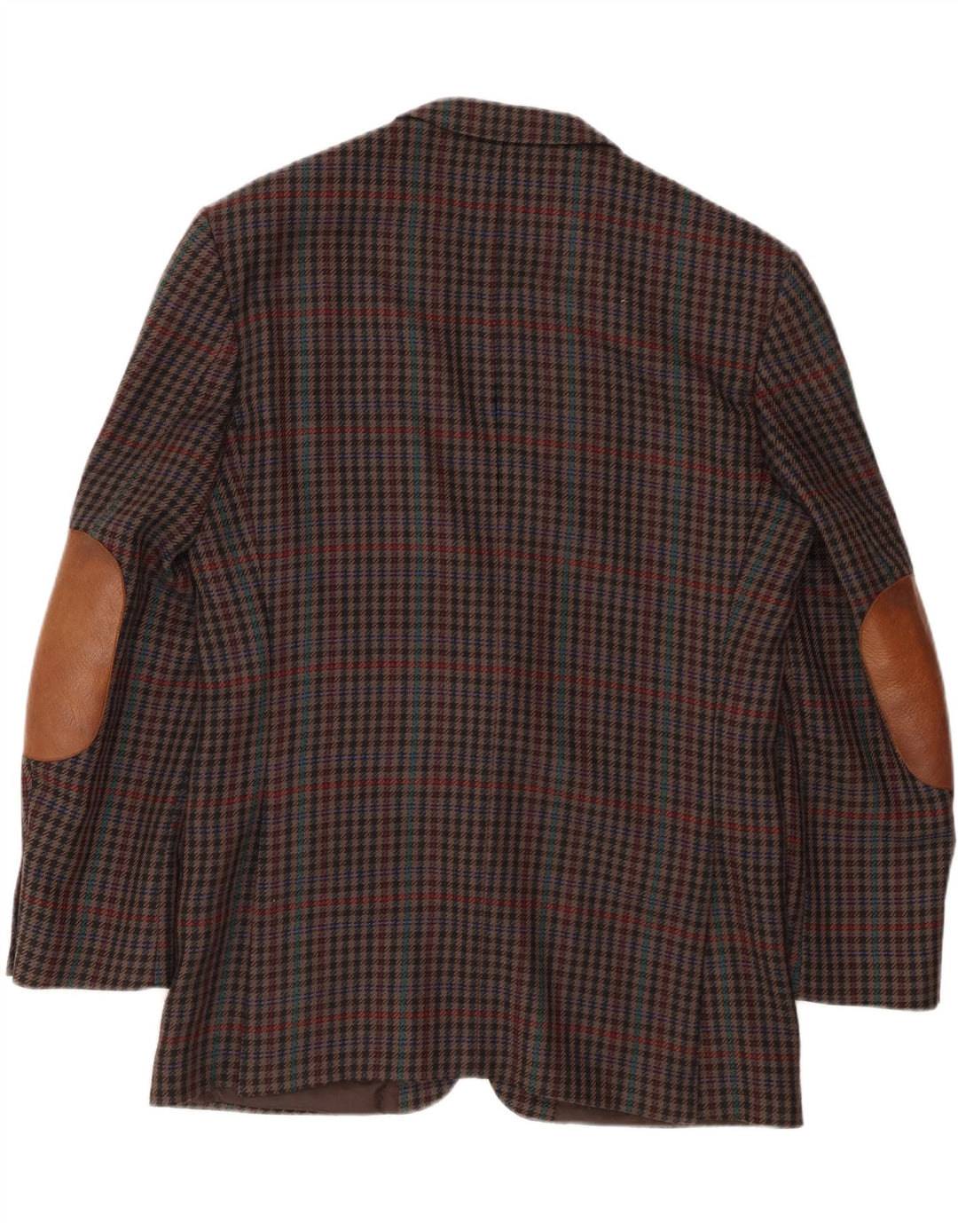 MARIO BARUTTI Mens Blazer Jacket UK 40 Large Multicoloured Houndstooth