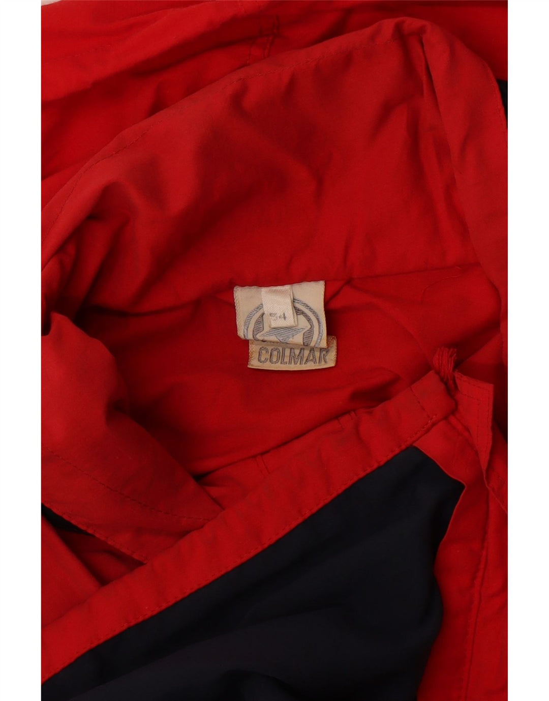 COLMAR Mens Hooded Ski Jacket IT 54 XL Red Colourblock