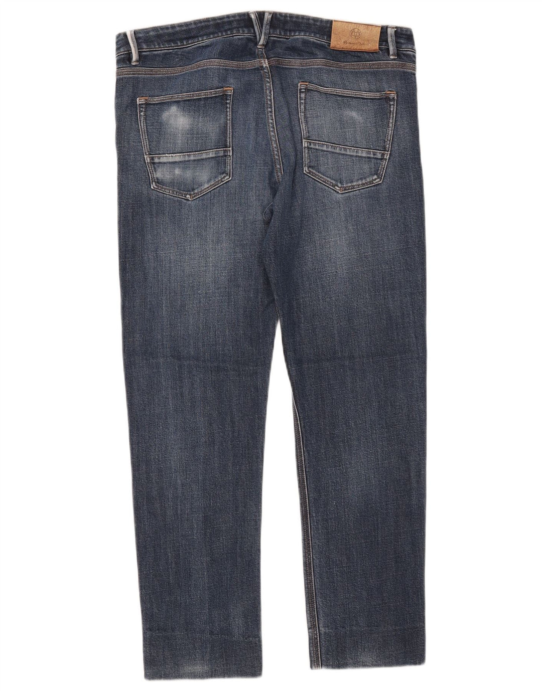 MASSIMO DUTTI Mens Slim Jeans EU 42 Large W34 L27 Blue Cotton