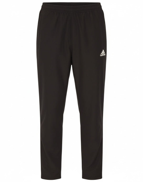 Adidas Mens Climalite Tracksuit Trousers Medium  Black Polyester