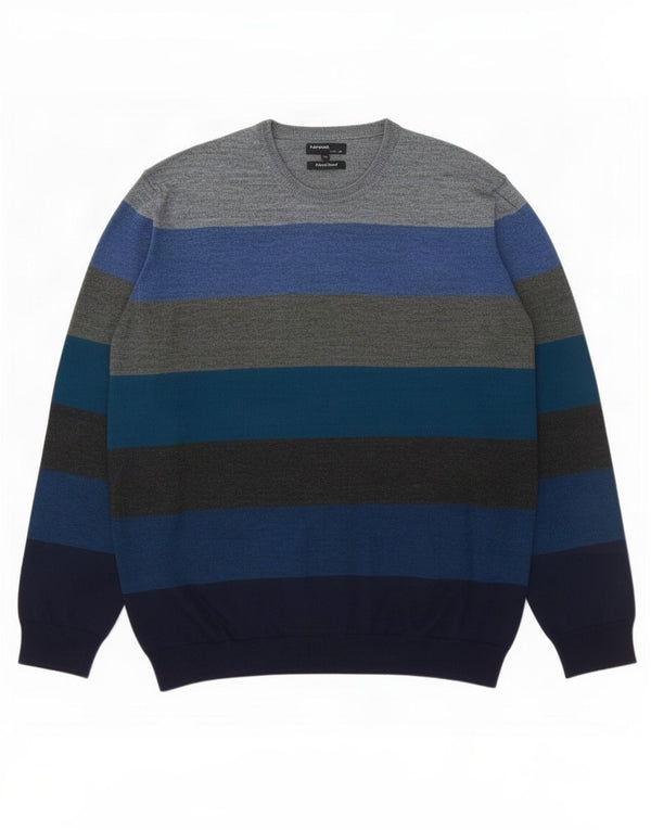 Marks & Spencer Mens Autograph Crew Neck Jumper Sweater 2XL Multicoloured