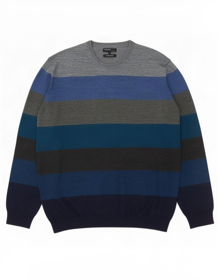 Marks & Spencer Mens Autograph Crew Neck Jumper Sweater 2XL Multicoloured