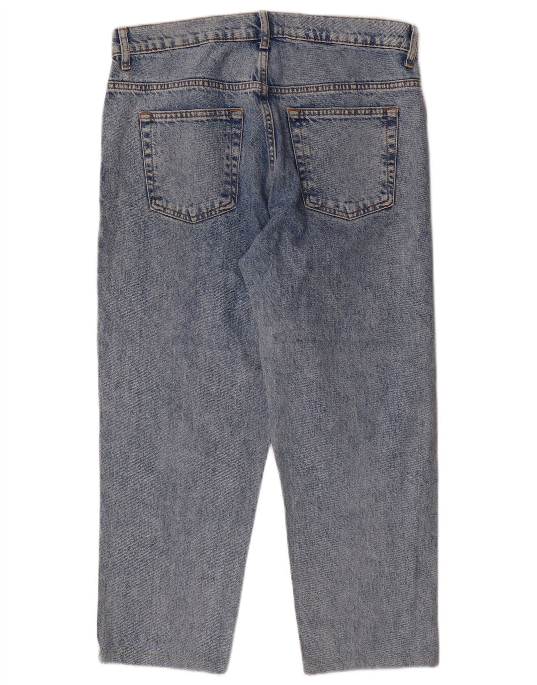 ZARA Mens Cropped Jeans EU 40 Medium W30 L25 Blue