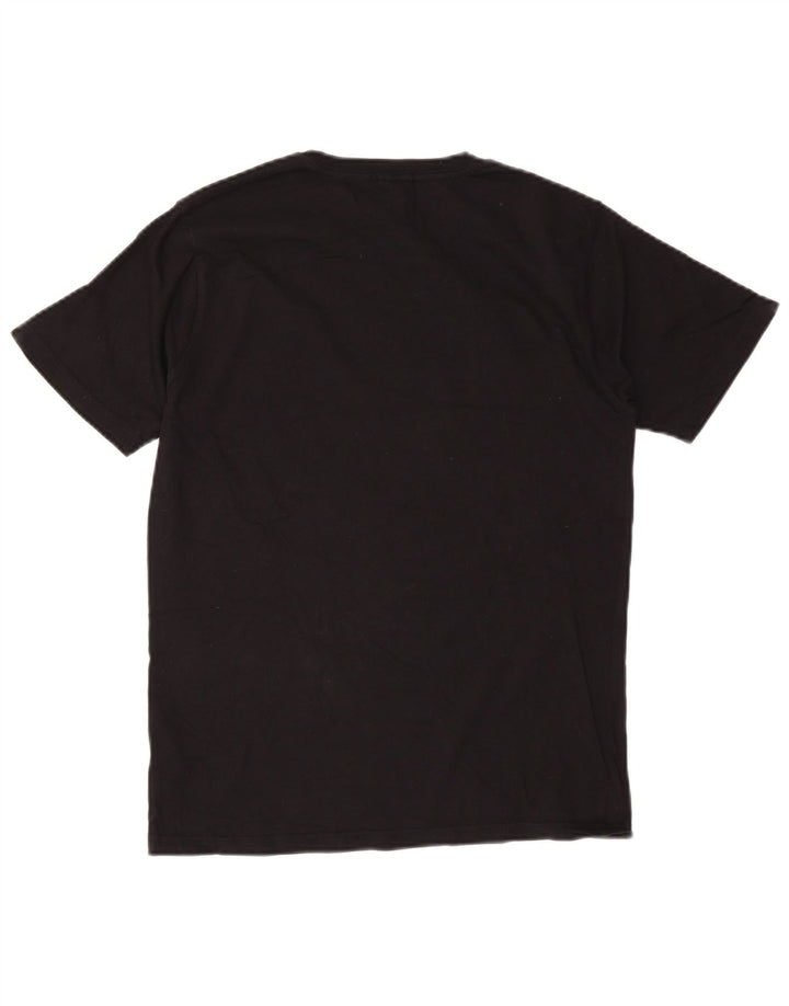 Saltrock Mens Graphic T-Shirt Top Small Black Cotton