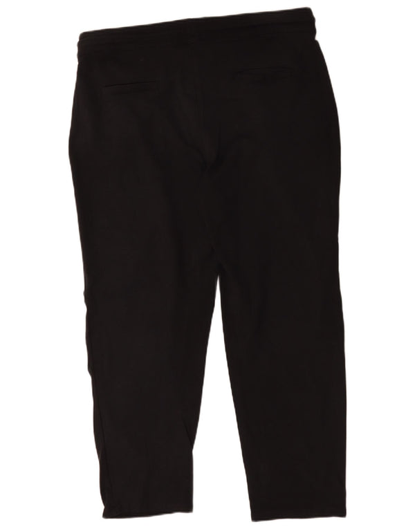 Marks & Spencer Womens Tracksuit Trousers UK 16 Large Black Viscose