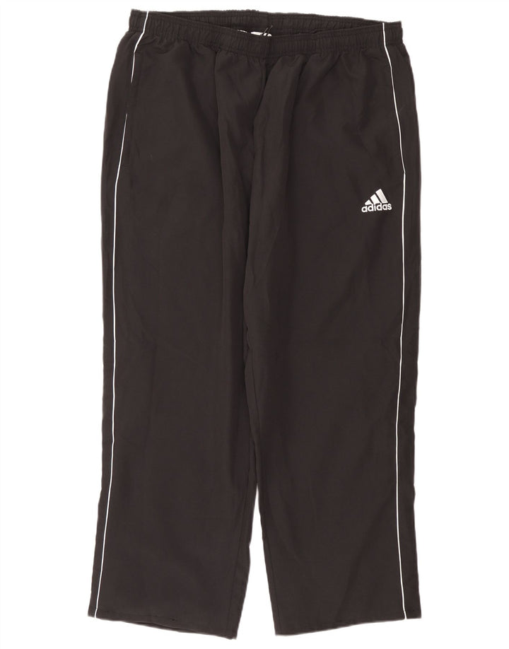 Adidas Mens Tracksuit Trousers 2XL Black Polyester