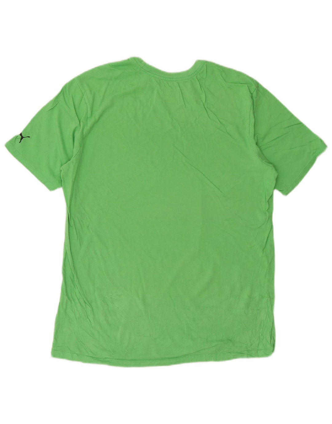 Puma Mens Graphic T-Shirt Top Medium Green