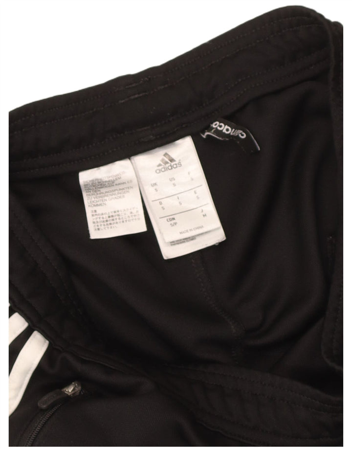 Adidas Mens Climacool Tracksuit Trousers Small Black Colourblock Polyester
