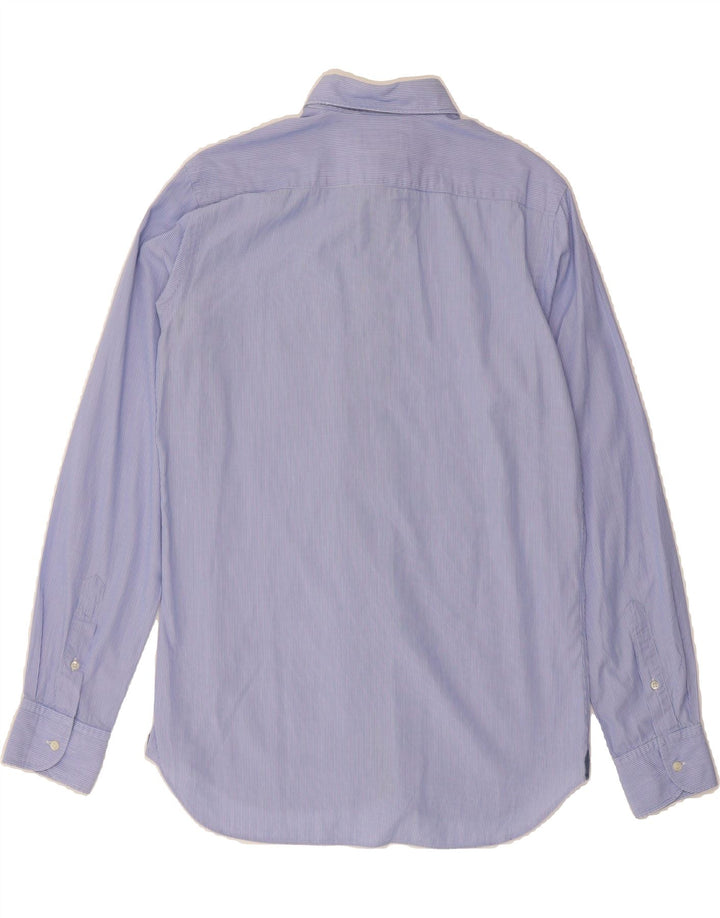 MASSIMO DUTTI Mens Slim Fit Shirt Medium Blue Pinstripe Vintage Massimo Dutti and Second-Hand Massimo Dutti from Messina Hembry 