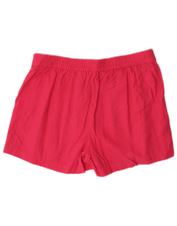 J. CREW Womens Casual Shorts Small W26 Pink Linen