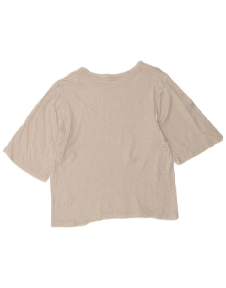 Jigsaw Womens T-Shirt Top UK 18 XL White