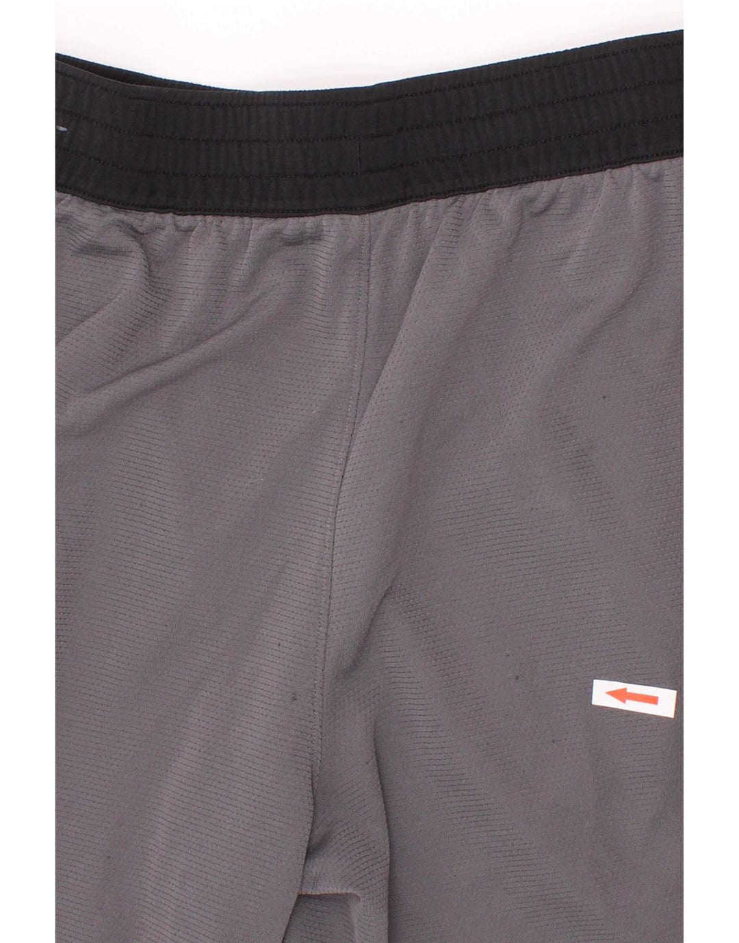 Nike Boys Dri Fit Graphic Sport Shorts 12-13 Years Large Grey Polyester