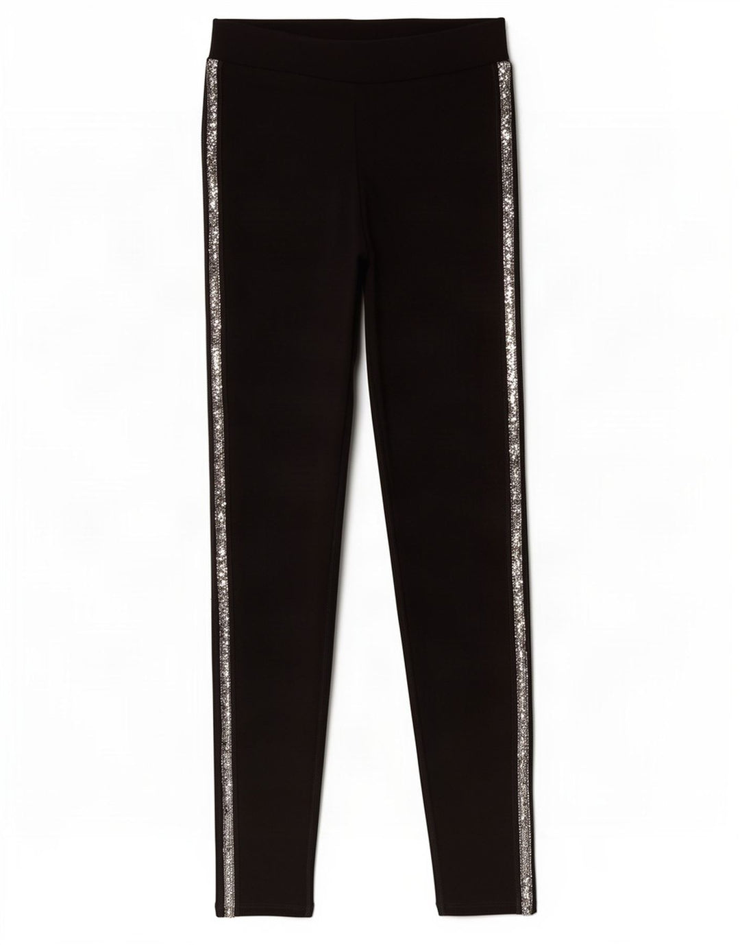 Zara Womens Leggings UK 8 Small Black Viscose