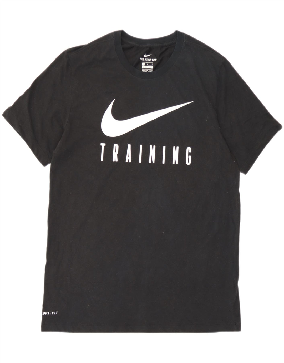 Nike Mens Dri Fit Graphic T-Shirt Top Large Black