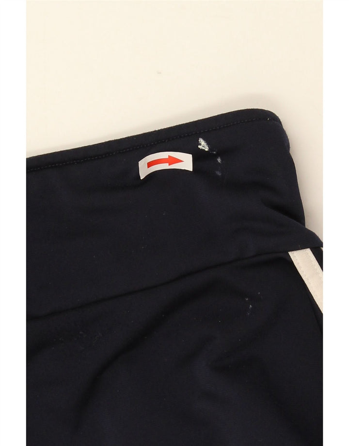ADIDAS Mens Tracksuit Top Jacket Medium Navy Blue Polyester