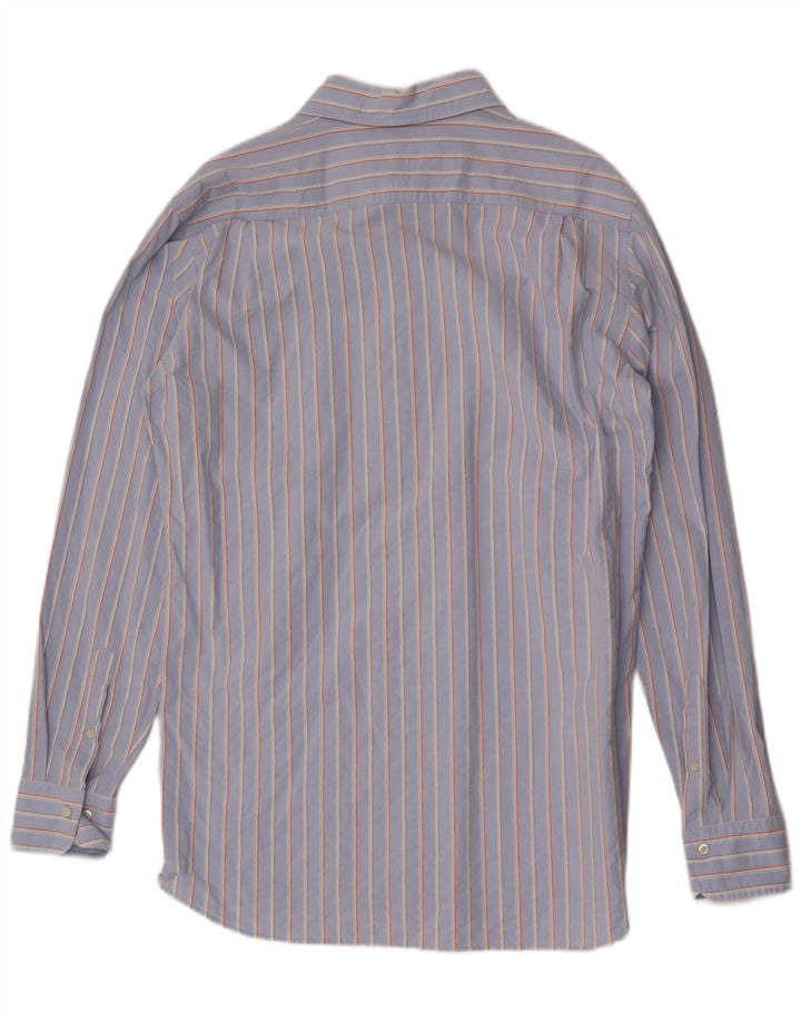 Avirex Mens Shirt Large Blue Striped