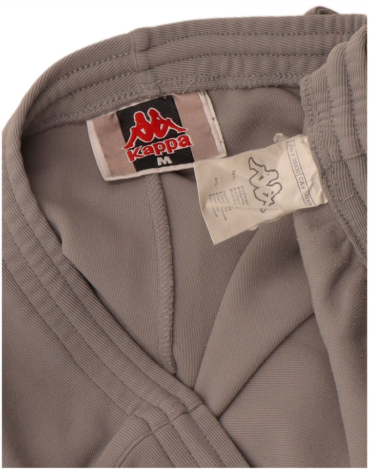 Kappa Womens Capri Tracksuit Trousers UK 14 Medium  Grey Polyester