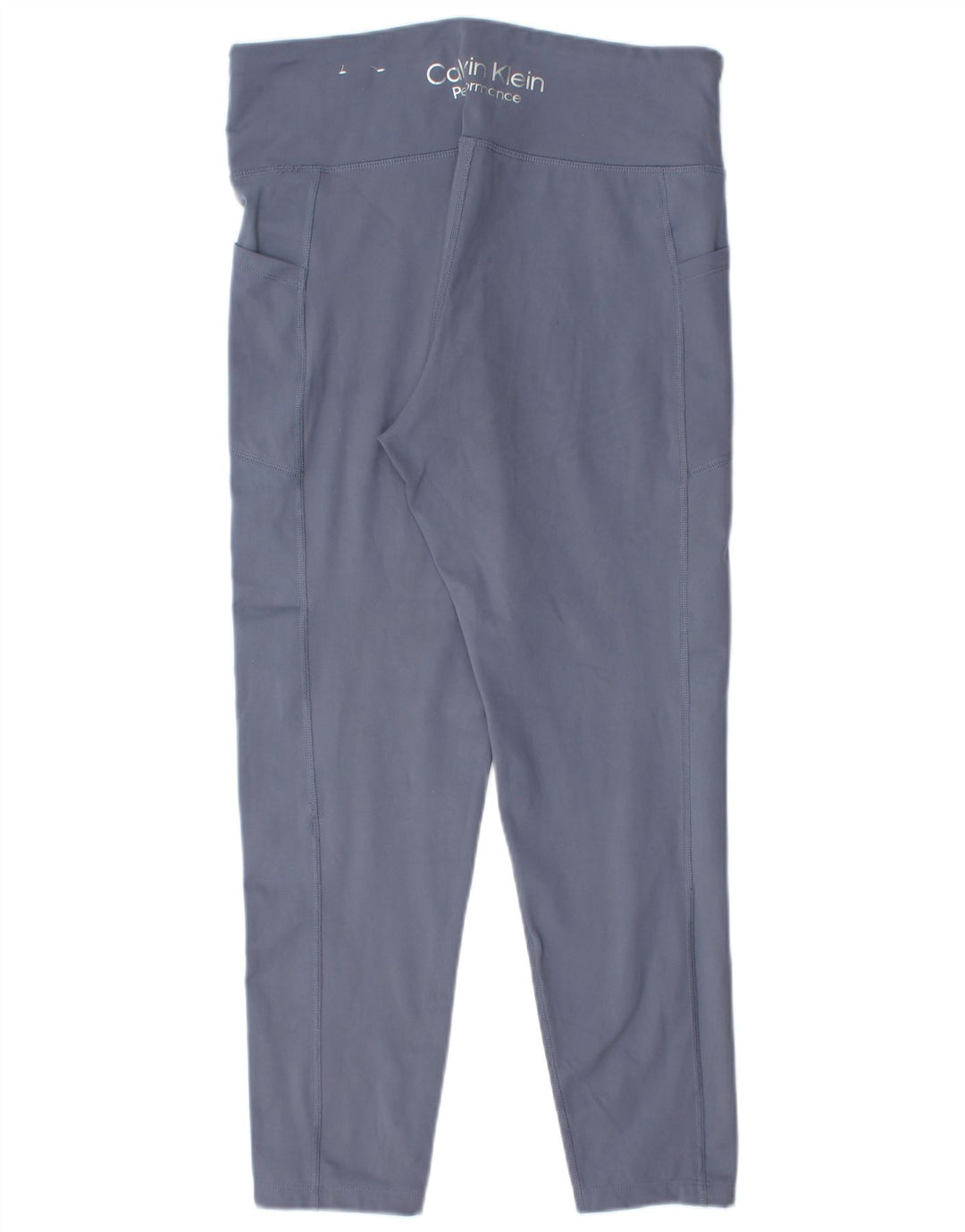 Calvin Klein Womens Leggings UK 18 XL  Blue Polyester