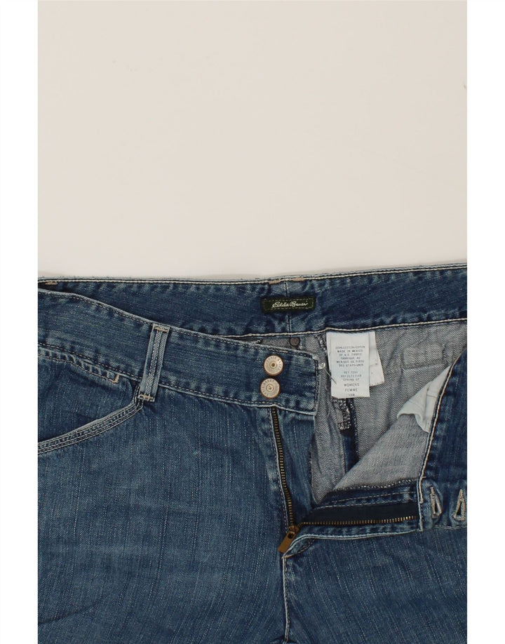 EDDIE BAUER Womens Bootcut Jeans US 10 Large W32 L31 Blue Cotton Vintage Eddie Bauer and Second-Hand Eddie Bauer from Messina Hembry 