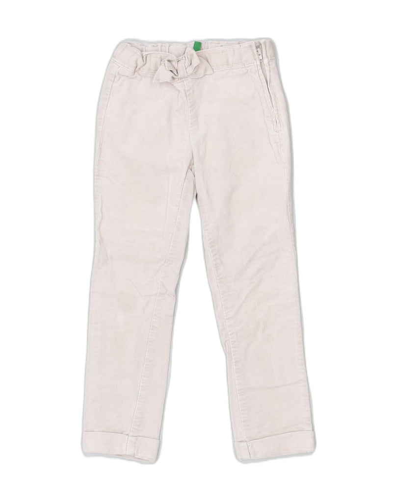 UNITED COLORS OF BENETTON Girls Straight Chino Trousers 6-7 Years Small W20 L17 Pink | Vintage United Colors of Benetton | Thrift | Second-Hand United Colors of Benetton | Used Clothing | Messina Hembry 