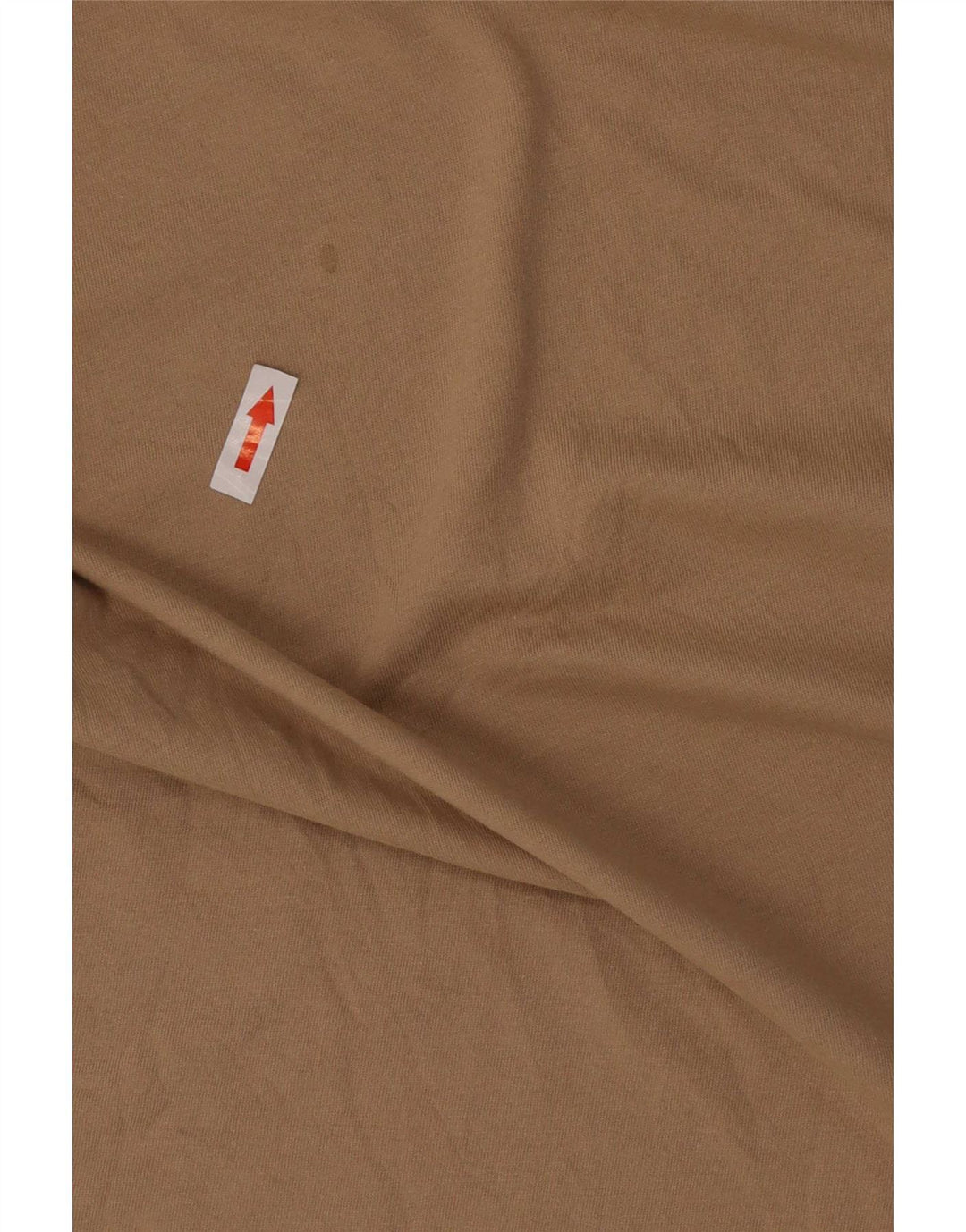 Adidas Mens T-Shirt Top XL Brown Cotton