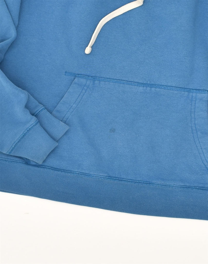 JACK WILLS Mens Graphic Hoodie Jumper Medium Blue Cotton | Vintage Jack Wills | Thrift | Second-Hand Jack Wills | Used Clothing | Messina Hembry 