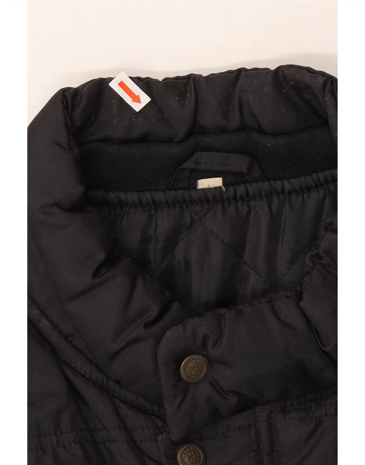 LEE Mens Padded Gilet UK 42 XL Black Polyamide Vintage Lee and Second-Hand Lee from Messina Hembry 