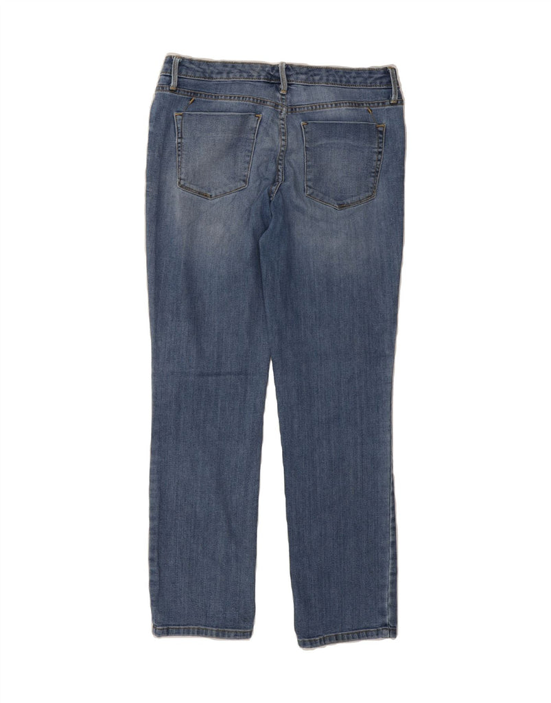 MOSSIMO Womens Mid Rise Straight Jeans US 6 Medium W32 L28 Blue Cotton Vintage Mossimo and Second-Hand Mossimo from Messina Hembry 