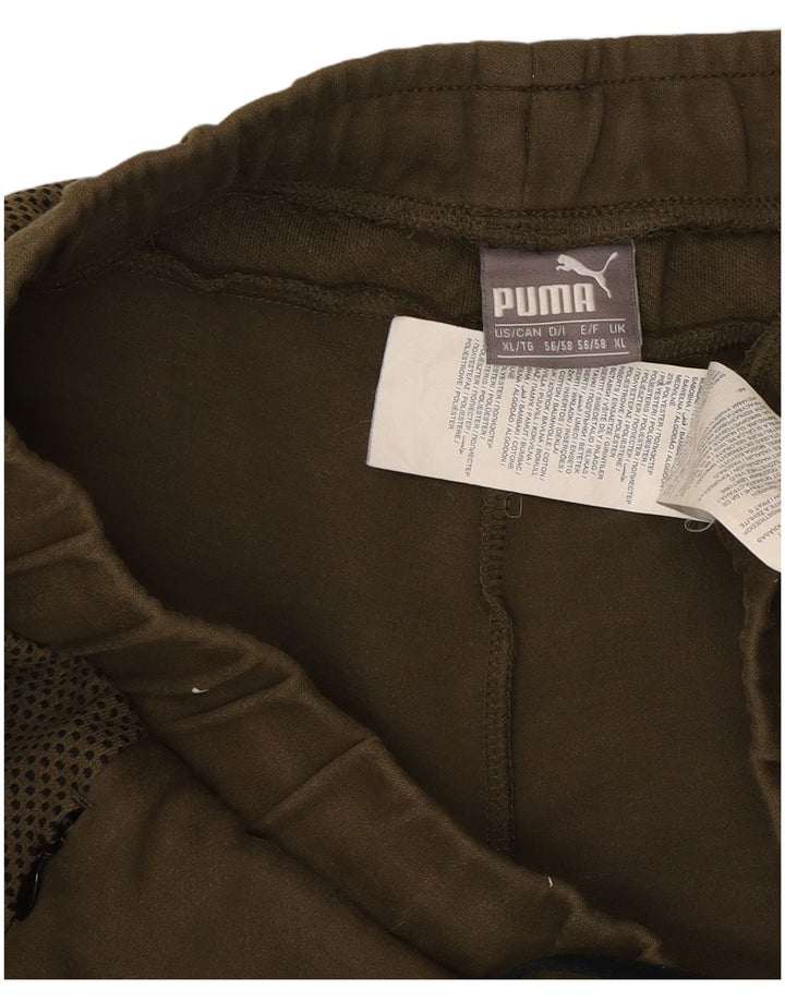 Puma Mens Sport Shorts XL  Khaki Cotton