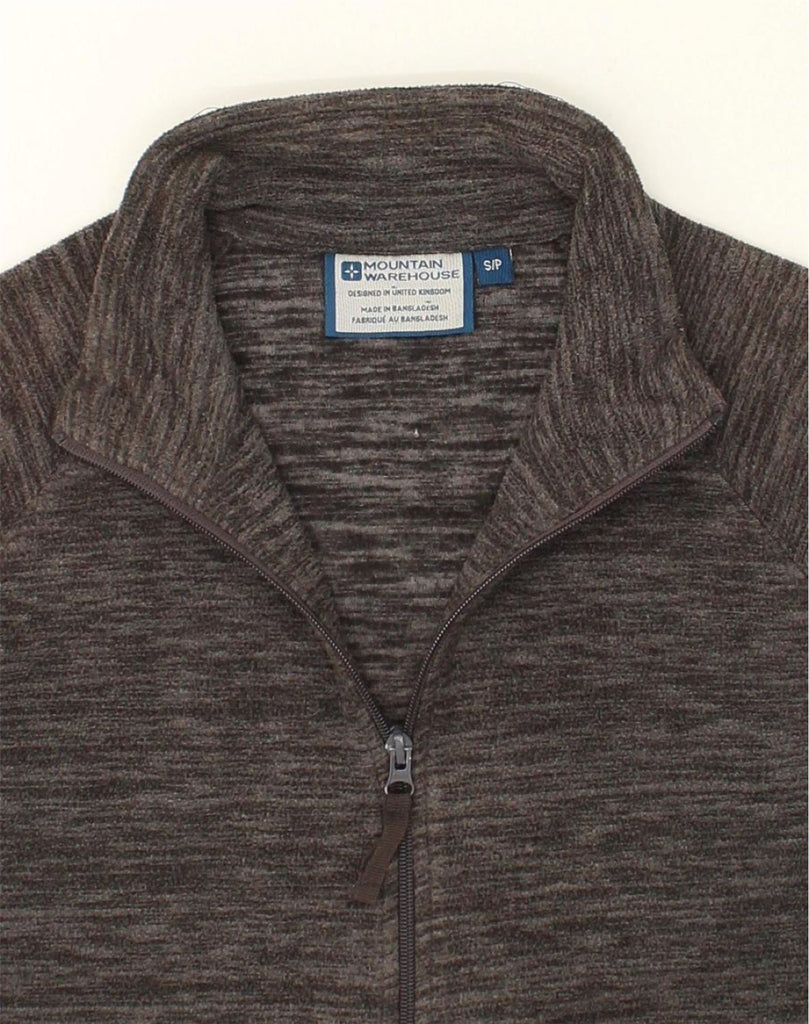 MOUNTAIN WAREHOUSE Mens Fleece Jacket UK 36 Small Grey Polyester | Vintage Mountain Warehouse | Thrift | Second-Hand Mountain Warehouse | Used Clothing | Messina Hembry 