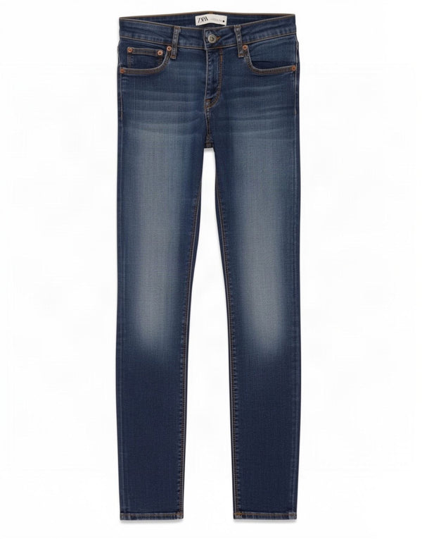 Zara Womens Skinny Jeans EU 38 Small W28 L27 Blue