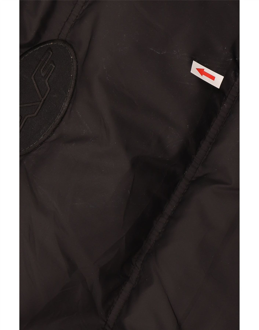 Scotch & Soda Mens Hooded Padded Jacket UK 38 Medium Black Nylon
