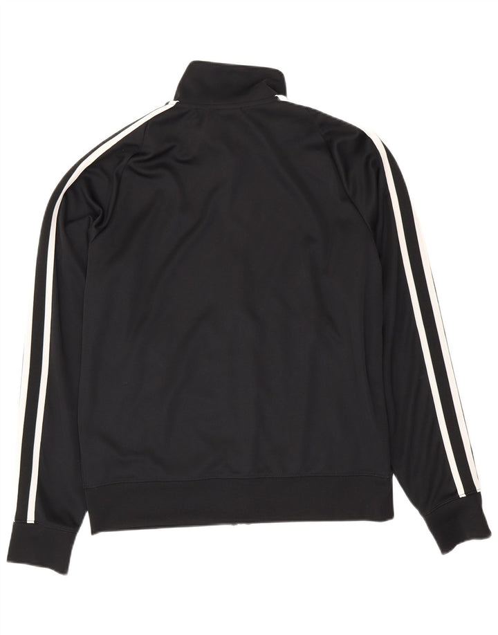 NIKE Mens Tracksuit Top Jacket Medium Black Polyester