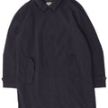 Michael Kors Mens Overcoat UK 36 Small Navy Blue Polyester