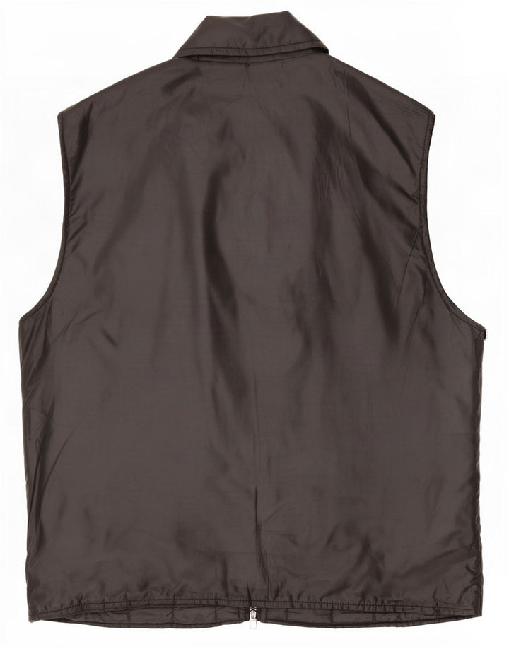 Marlboro Classics Mens Gilet EU 50 Large Black Polyester