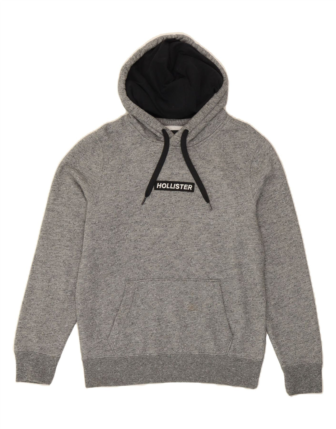 HOLLISTER Mens Hoodie Jumper Small Grey Cotton Vintage Hollister and Second-Hand Hollister from Messina Hembry 