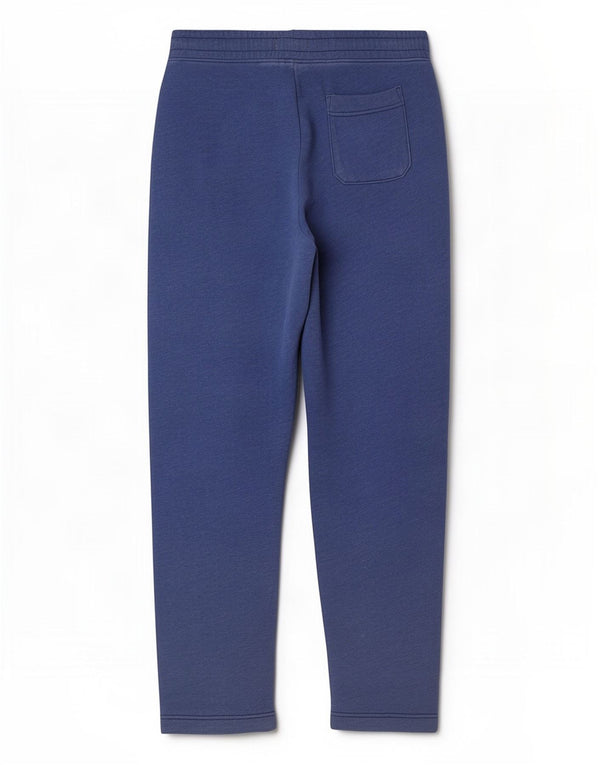 Hollister Mens Graphic Tracksuit Trousers Medium Blue Flecked Cotton