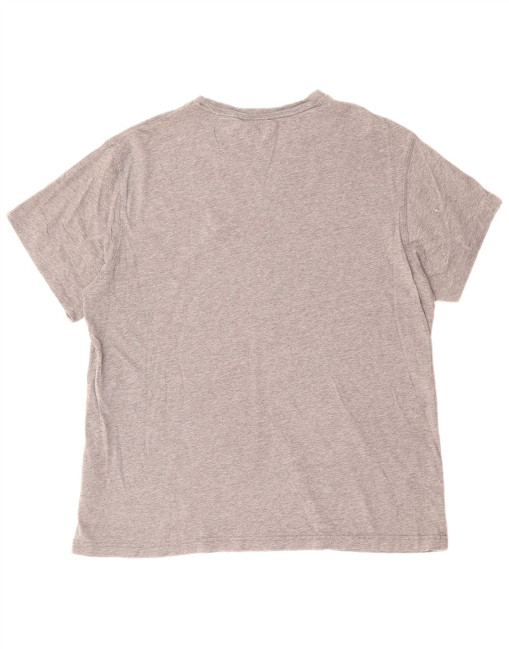 EDDIE BAUER Mens T-Shirt Top Large Grey Cotton