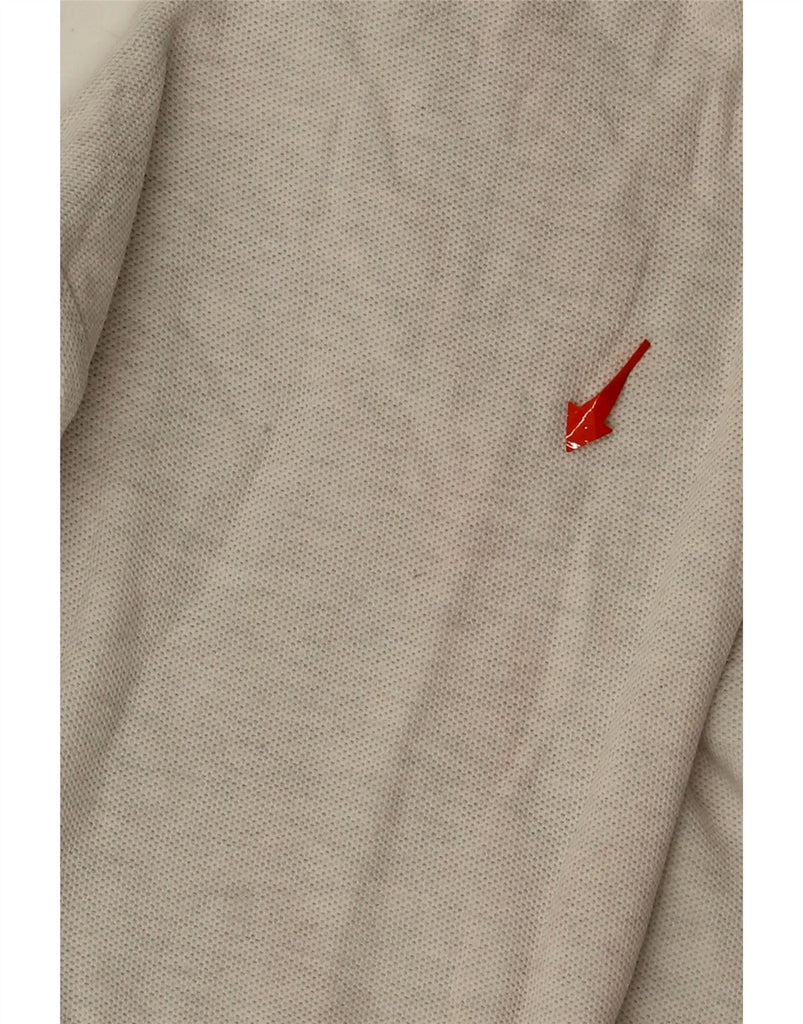 FILA Mens Long Sleeve Polo Shirt IT 44 XS Grey Cotton Vintage Fila and Second-Hand Fila from Messina Hembry 